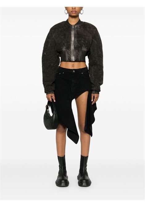 Bomber Collage in grigio Rick Owens Drkshdw - donna RICK OWENS DRKSHDW | DS02D2723MO34